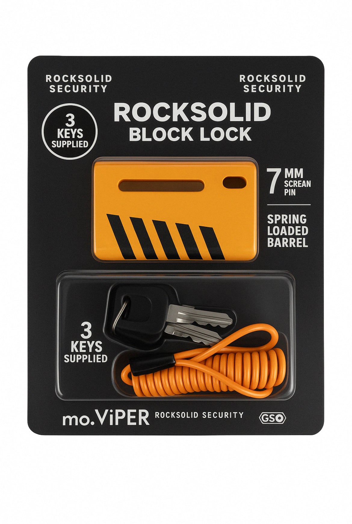 Rocksolid Disc Lock Viper
