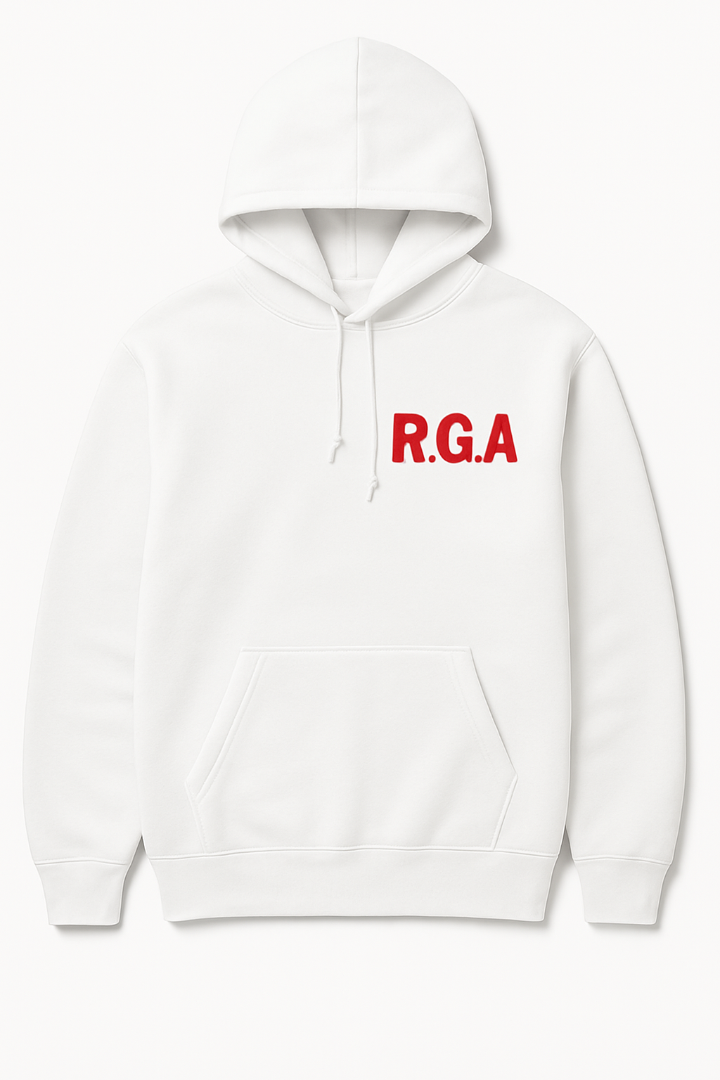 Ride Fast Custom Hoodie – White