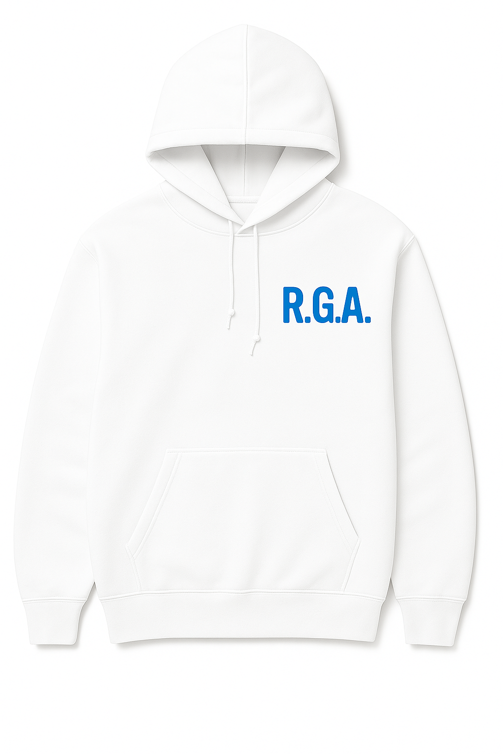 Ride Fast Custom Hoodie – White