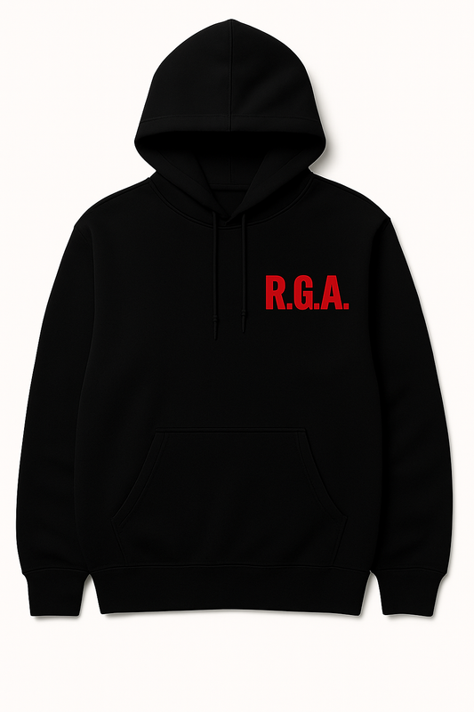 Ride Fast Custom Hoodie – Black