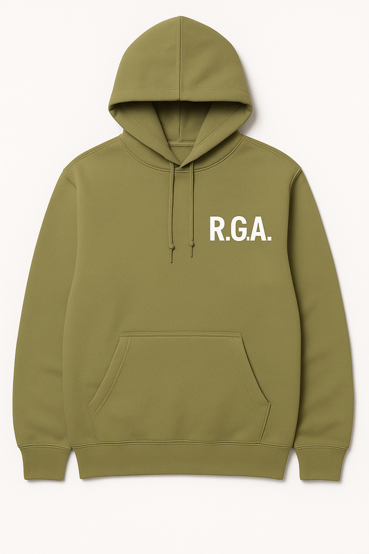 Ride Fast Custom Hoodie – Khaki