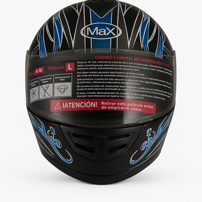 Mox V190 Full Face Motorcycle Helmet