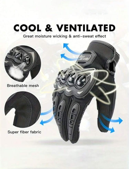 Racing Biker Motorcycle Gloves