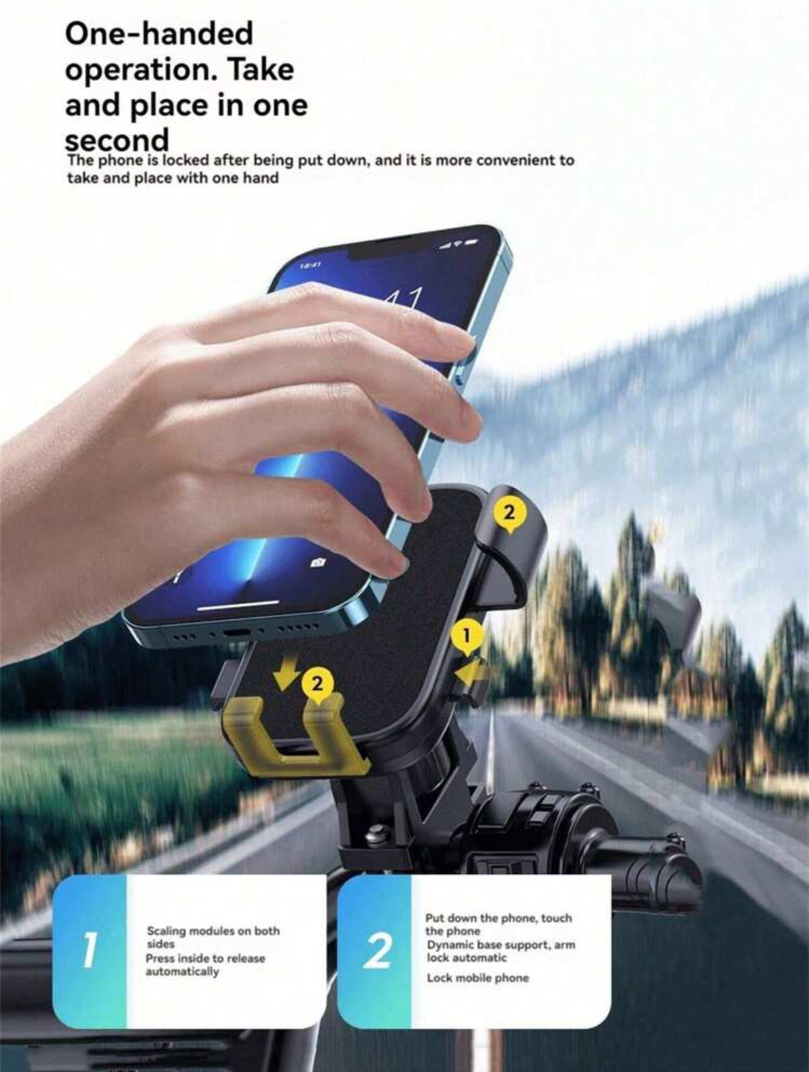 Motorcycle Phone Mount