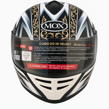 Mox V190 Full Face Motorcycle Helmet