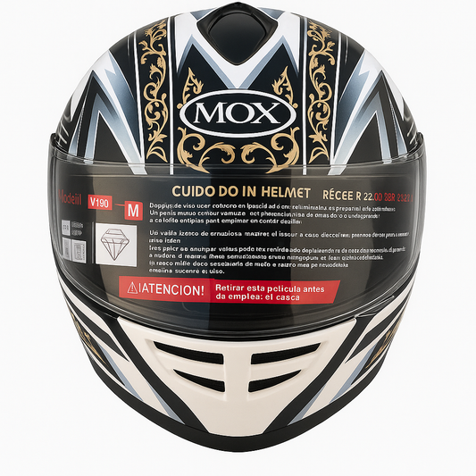 Mox V190 Full Face Motorcycle Helmet